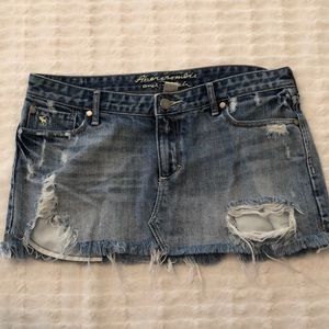Abercrombie and Fitch jean skirt